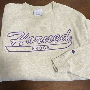 TCU Horned Frogs Champion crewneck